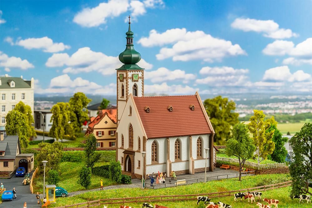 Faller 231726 - Dorpskerk 1:160