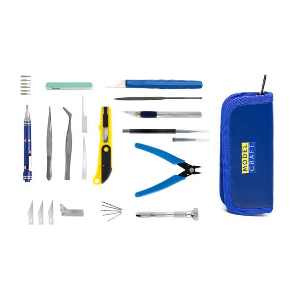 Modelcraft PTK1022 - Gereedschapsset in tas