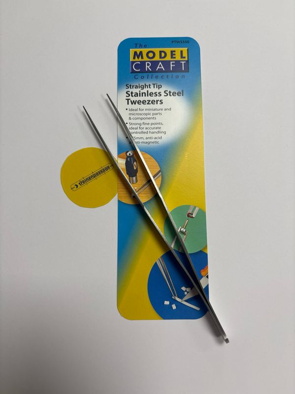Modelcraft PTW5350 - 7&quot; HD Pincet  recht