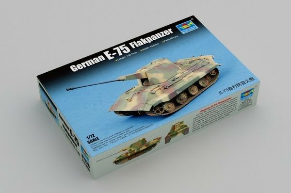 Trumpeter 07126 - German E-75 Flakpanzer 1:72