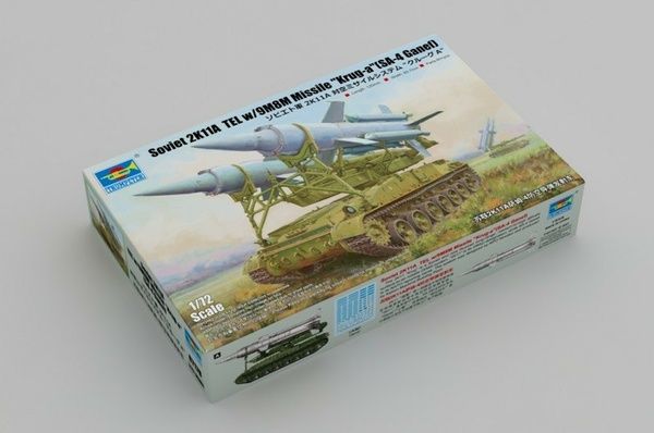 Trumpeter 07178 - Soviet 2K11A TEL w/9M8M Missile &quot;Krug-a 1:72