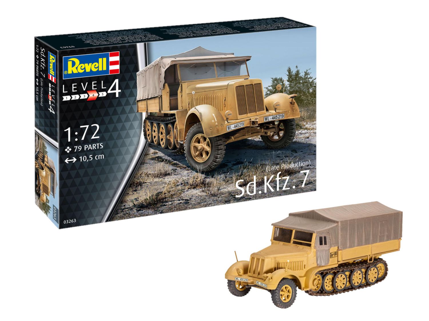 Revell 03263 - Sd.Kfz. 7 (Late Production) 1:72