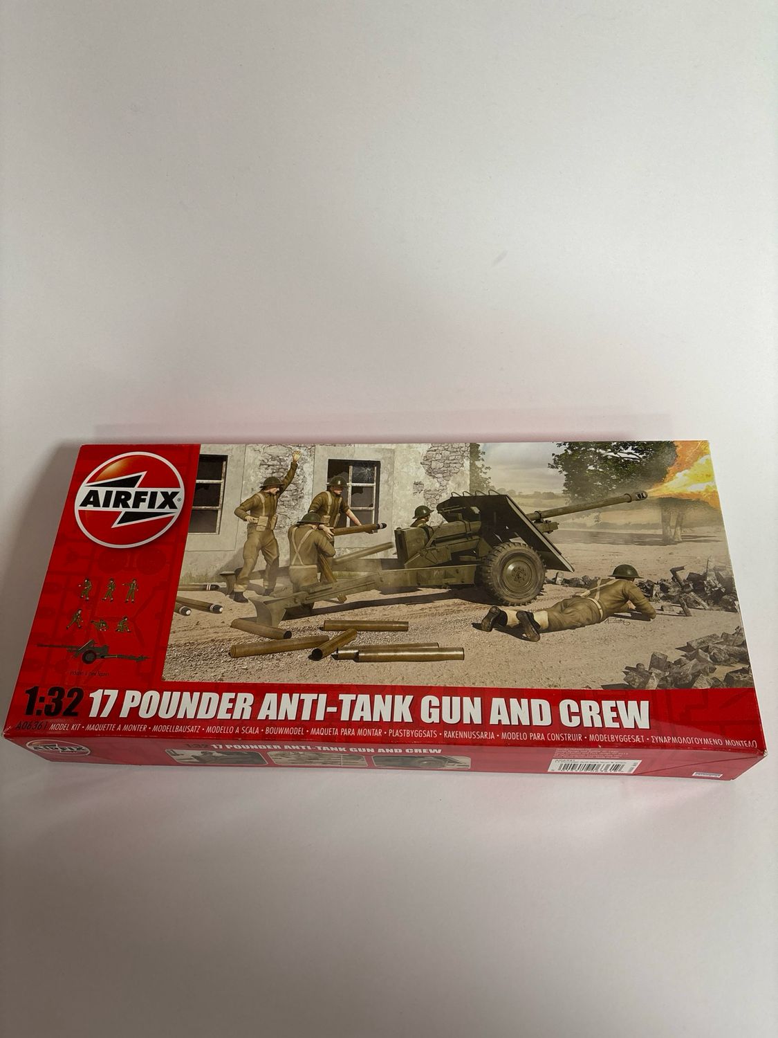Airfix A06361 - 17 Pounder Anti-tank gun and crew 1:32