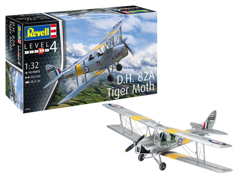 Revell 03827 - D.H. 82A Tiger Moth 1:32