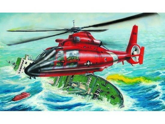 Trumpeter 02801 -  US HH-65A DOLPHIN 1:48