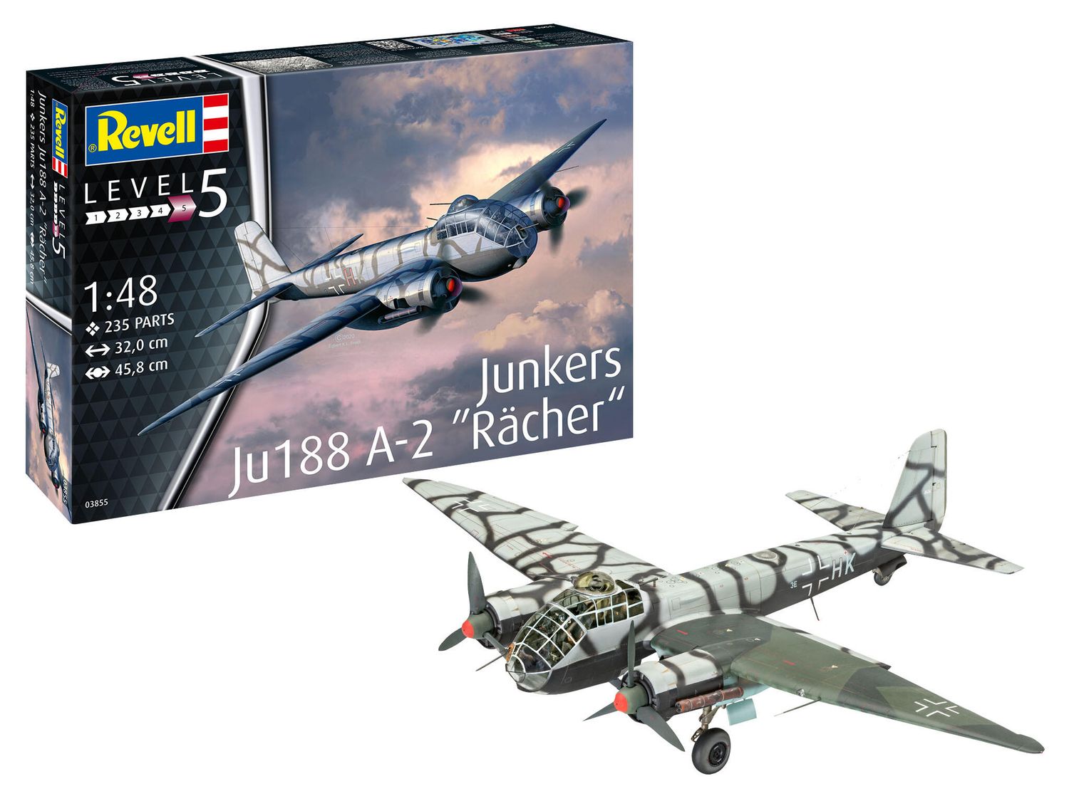 Revell 03855 - Junkers Ju188 A-2 &quot;Rächer&quot; 1:48