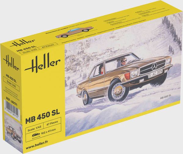 Heller 80171 - Mercedes Benz 450 SL 1:43
