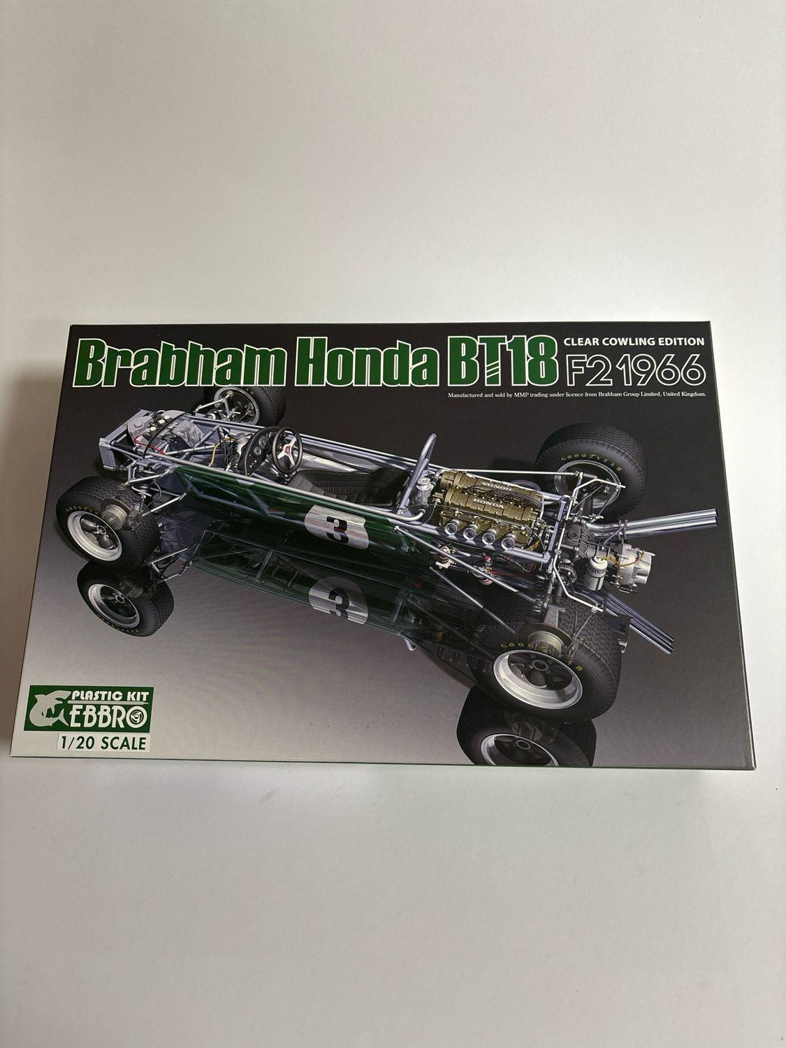 Ebbro 20025.9800 - Brabham Honda BT18 1:20