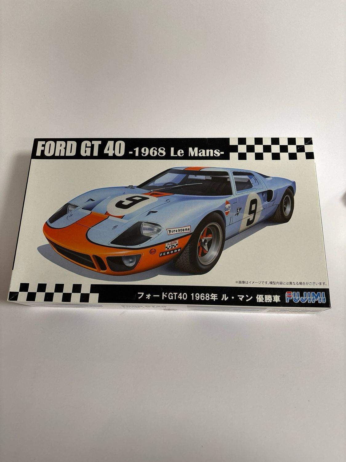 Fujimi 126050 - Ford GT40 - 1968 Le mans 1:24