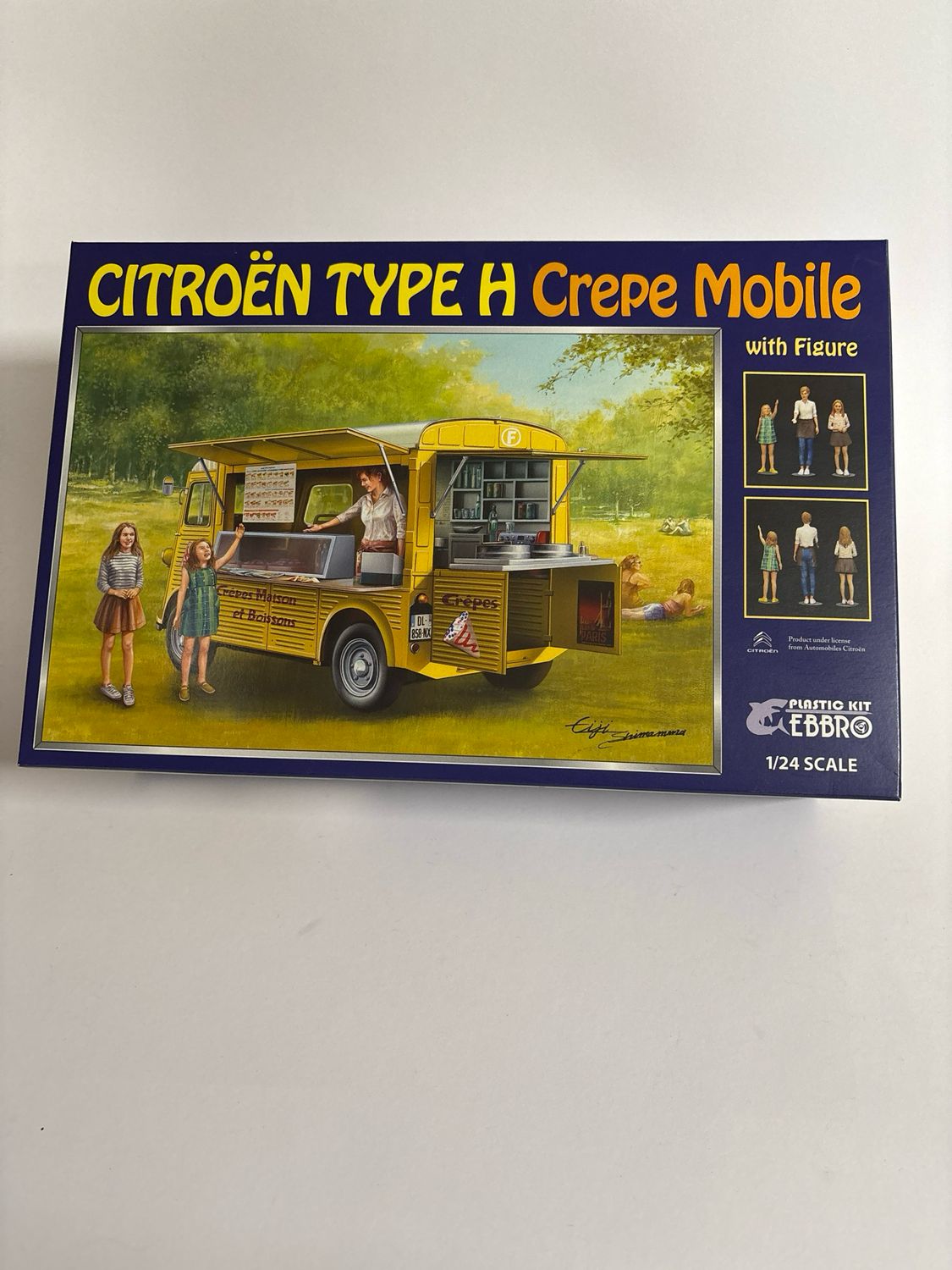 Ebbro 25013.7800 - Citroën type H Crepe mobile 1:24