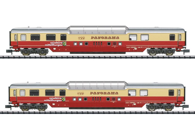 Minitrix 18712 - &quot;Special TEE&quot; Vista Dome Car Set 1:160 (N)
