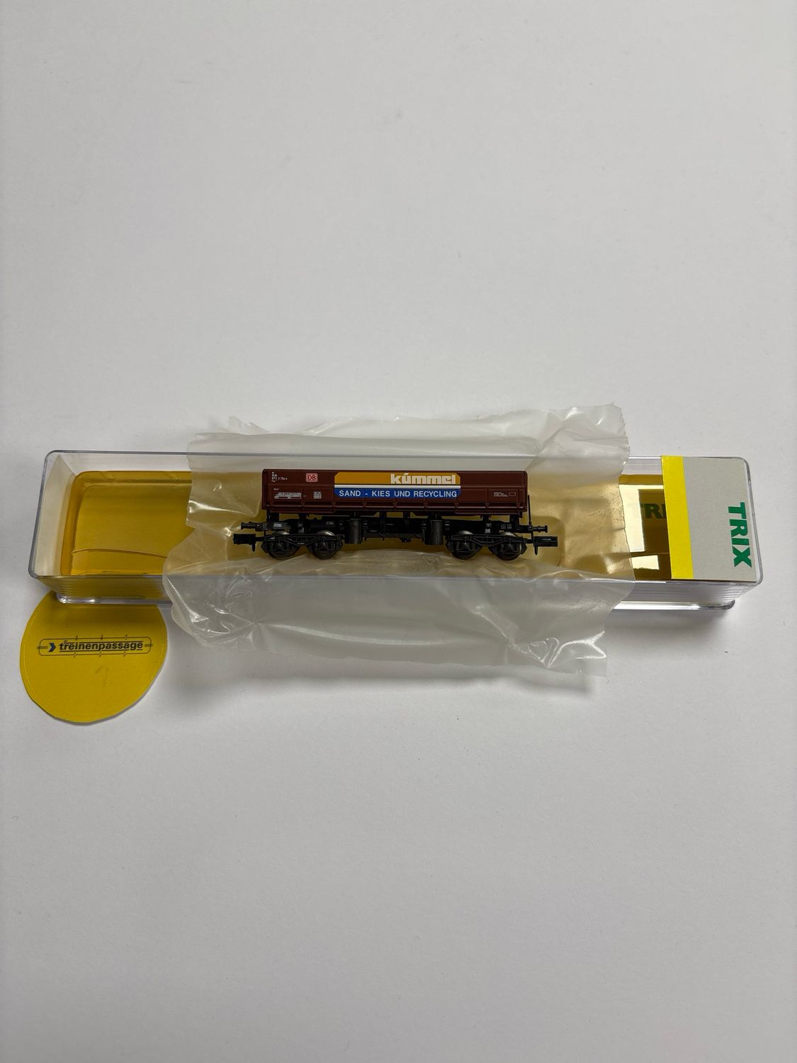 Minitrix 15265-10 - Seitenentladewagen &quot;Kümmet&quot; 1:160 (N)