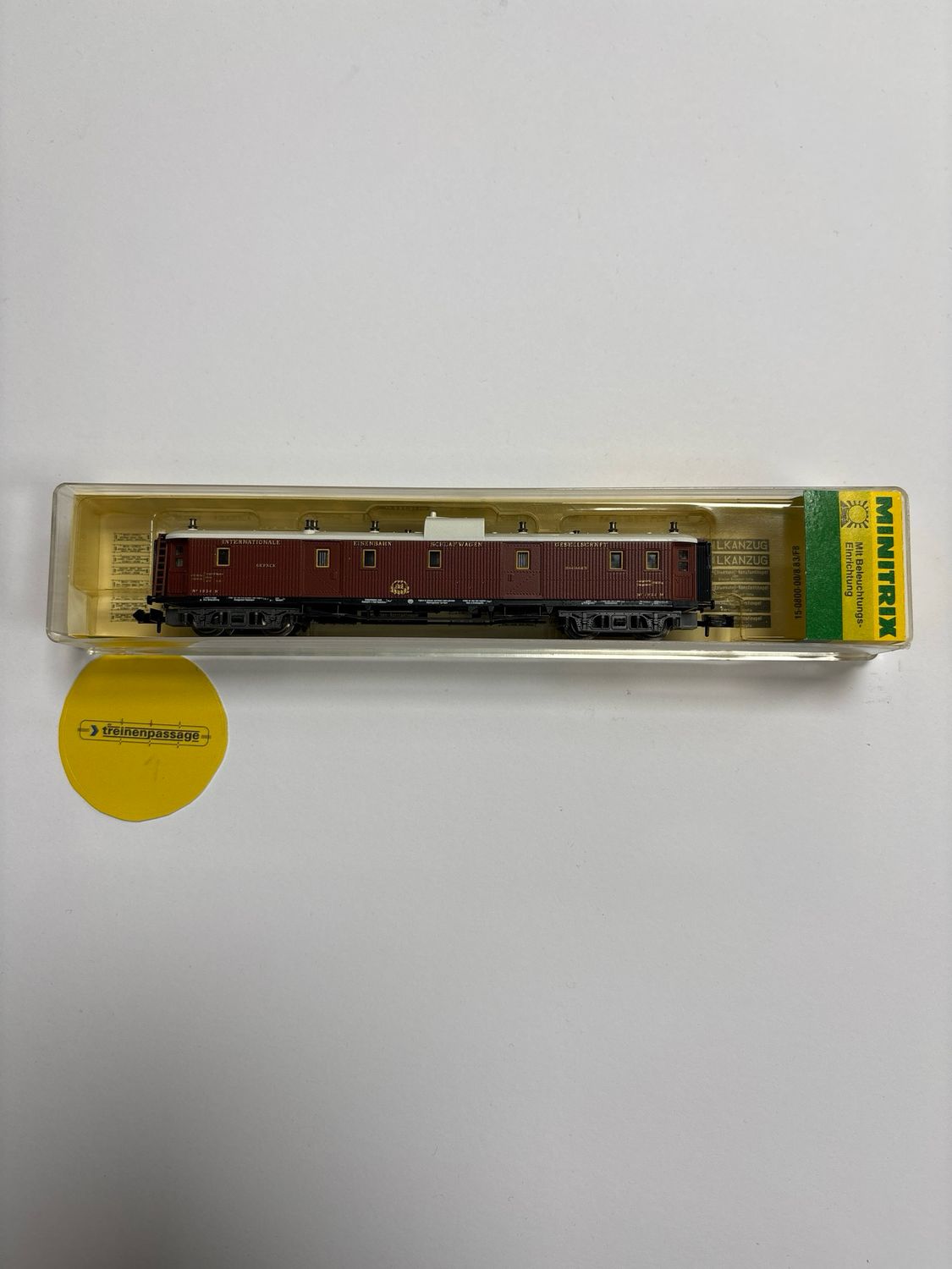Minitrix 51 3182 00 - Bagagerijtuig &quot;Oriëntal Express&quot; 1:160 (N)