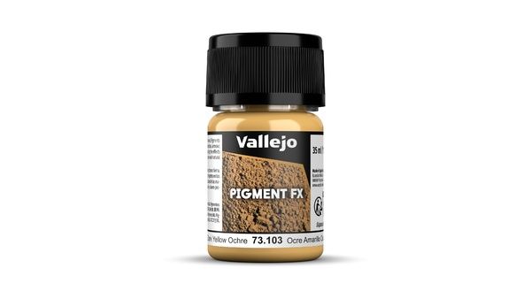 Vallejo 73.103 - Pigment FX |Dark Yellow Ochre