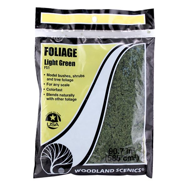 Woodland F51 - FOLIAGE LIGHT GREEN