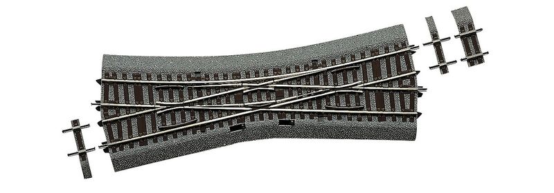 Roco 42546 - Einfache Kreuzungsweiche EKW15