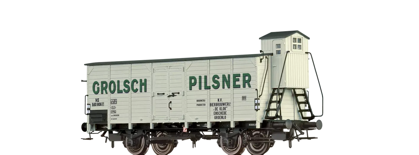 Brawa 67458 - Bierwagen &quot;Grolsch Pilsner&quot; NS 1:160 (N)