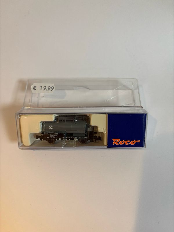 Roco 24024 - Ketelwagen &quot;EVA&quot; DB (grijs /wit logo) 1:160 (N)