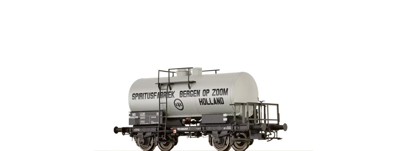 Brawa 67531 - Kesselwagen2-achsig &quot;Spiritusfabriek Bergen OP Zoom&quot; NS 1:160 (N)