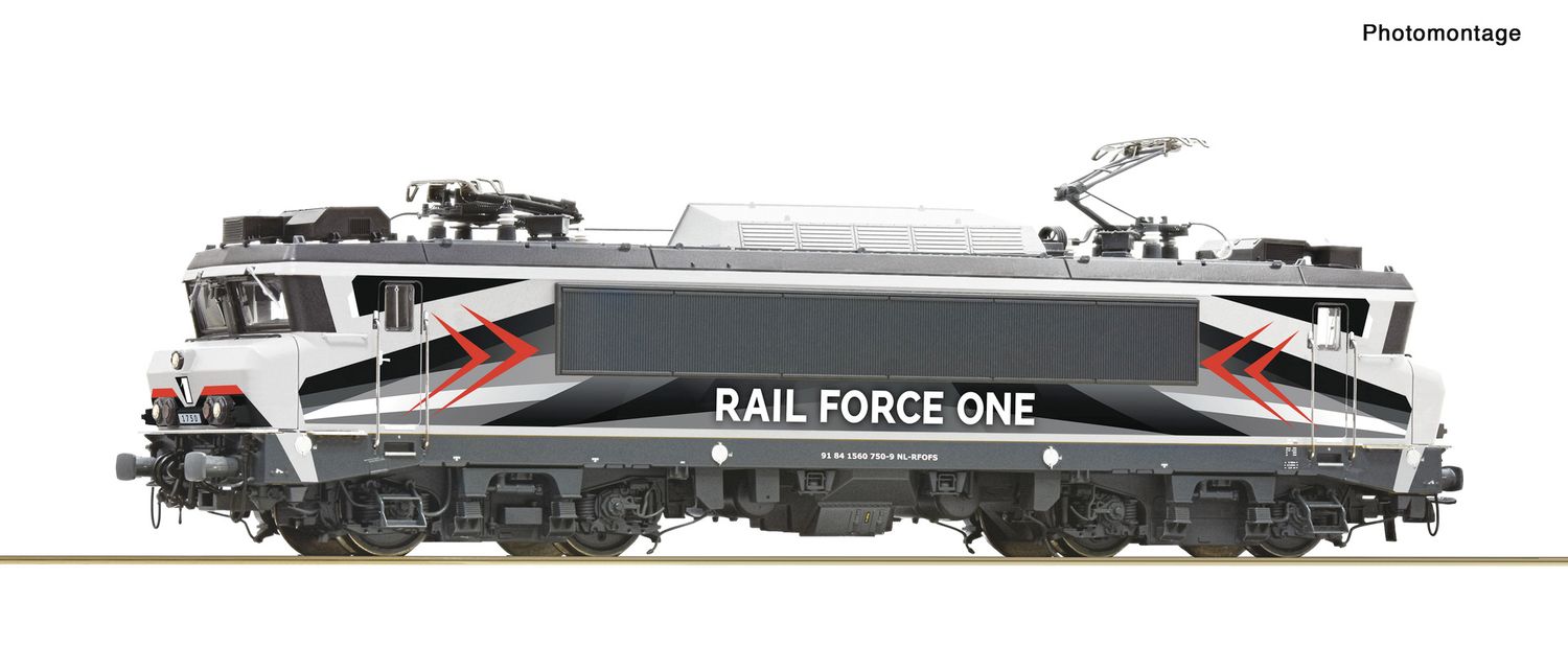 Roco 7520165 - ~Elektrolokomotive 1750 &quot;Rail Force one&quot; met geluid H0