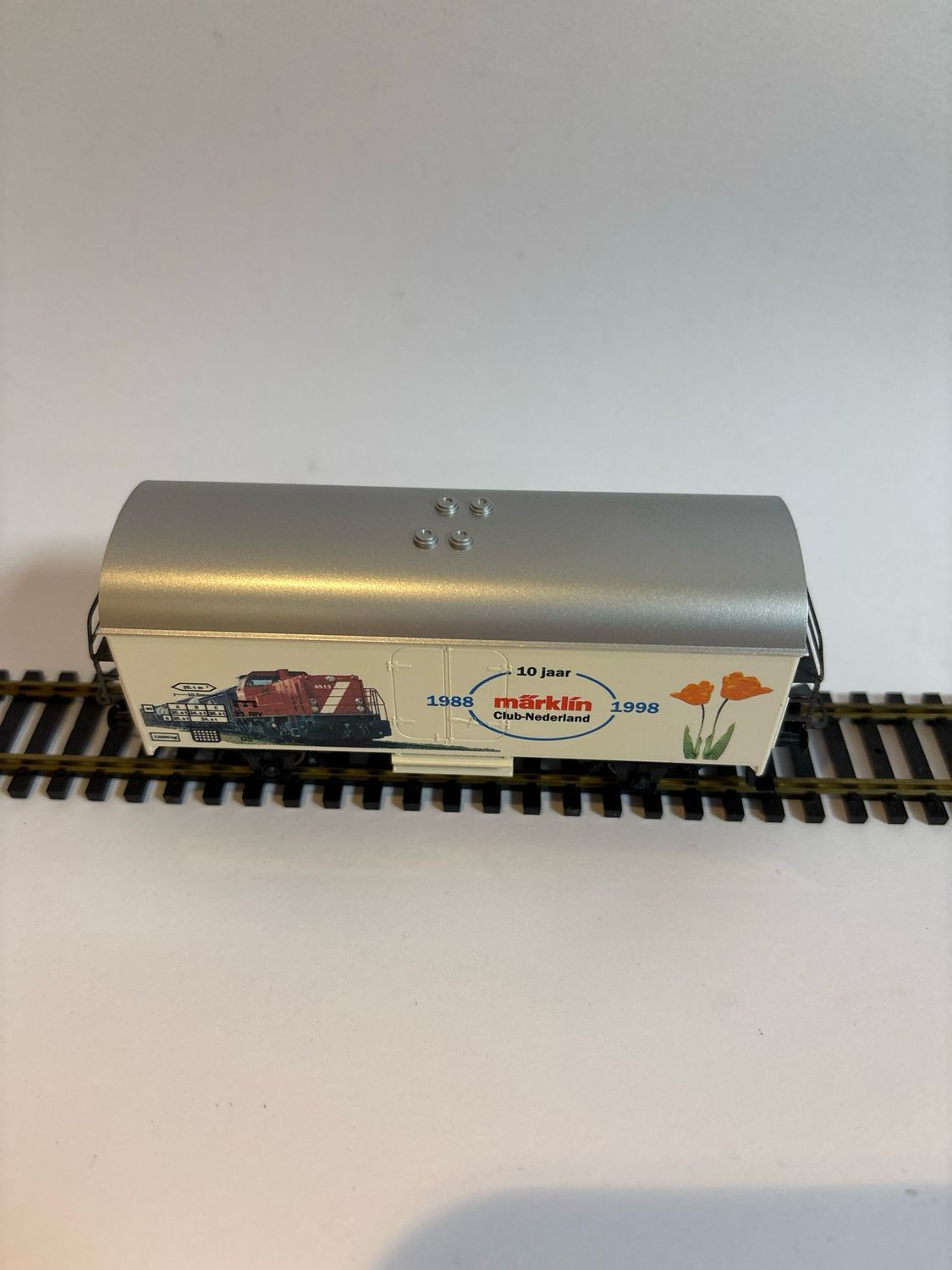 Märklin 4415-02 - Gesloten koelwagen 4415 &quot;10  jaar Märklin club-Nederland&quot; (nieuw) H0