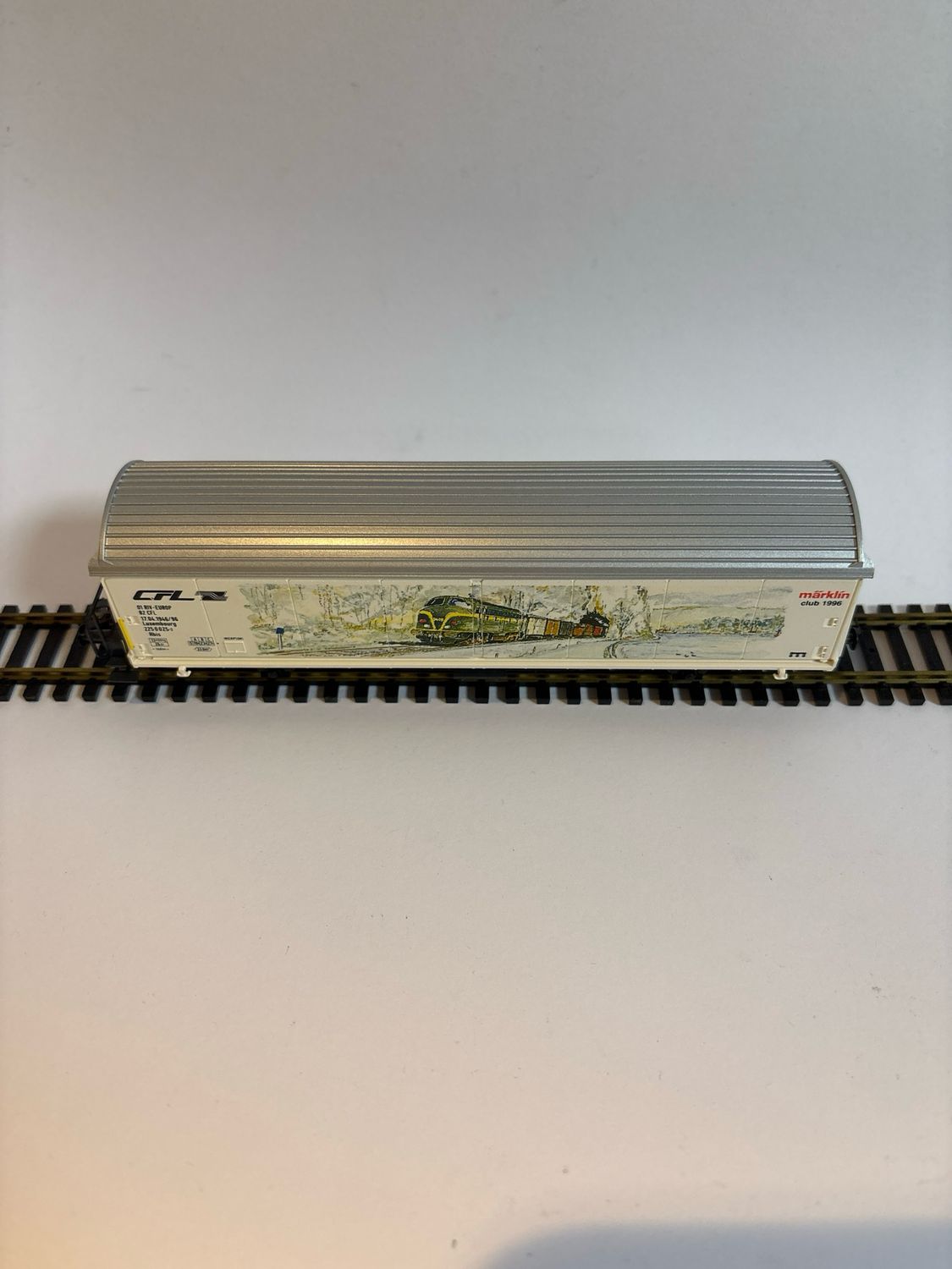 Märklin 4735.002 - Gesloten goederenwagen &quot;Märklin club 1996&quot; CFL H0