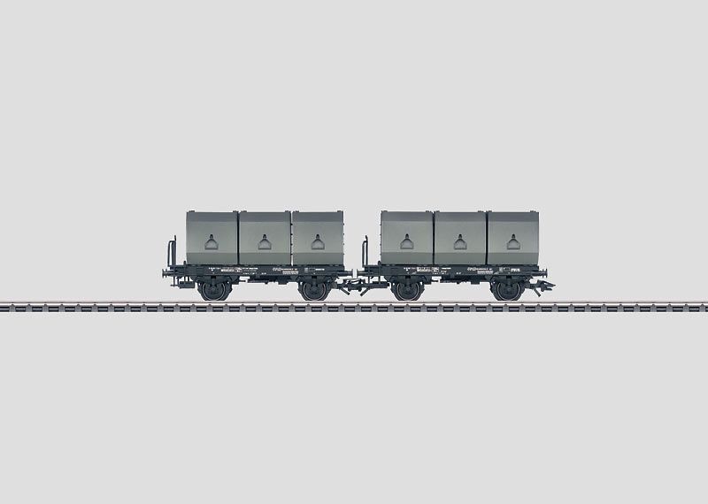 Märklin 48272 - Set met 2 containerwagens. DB AG