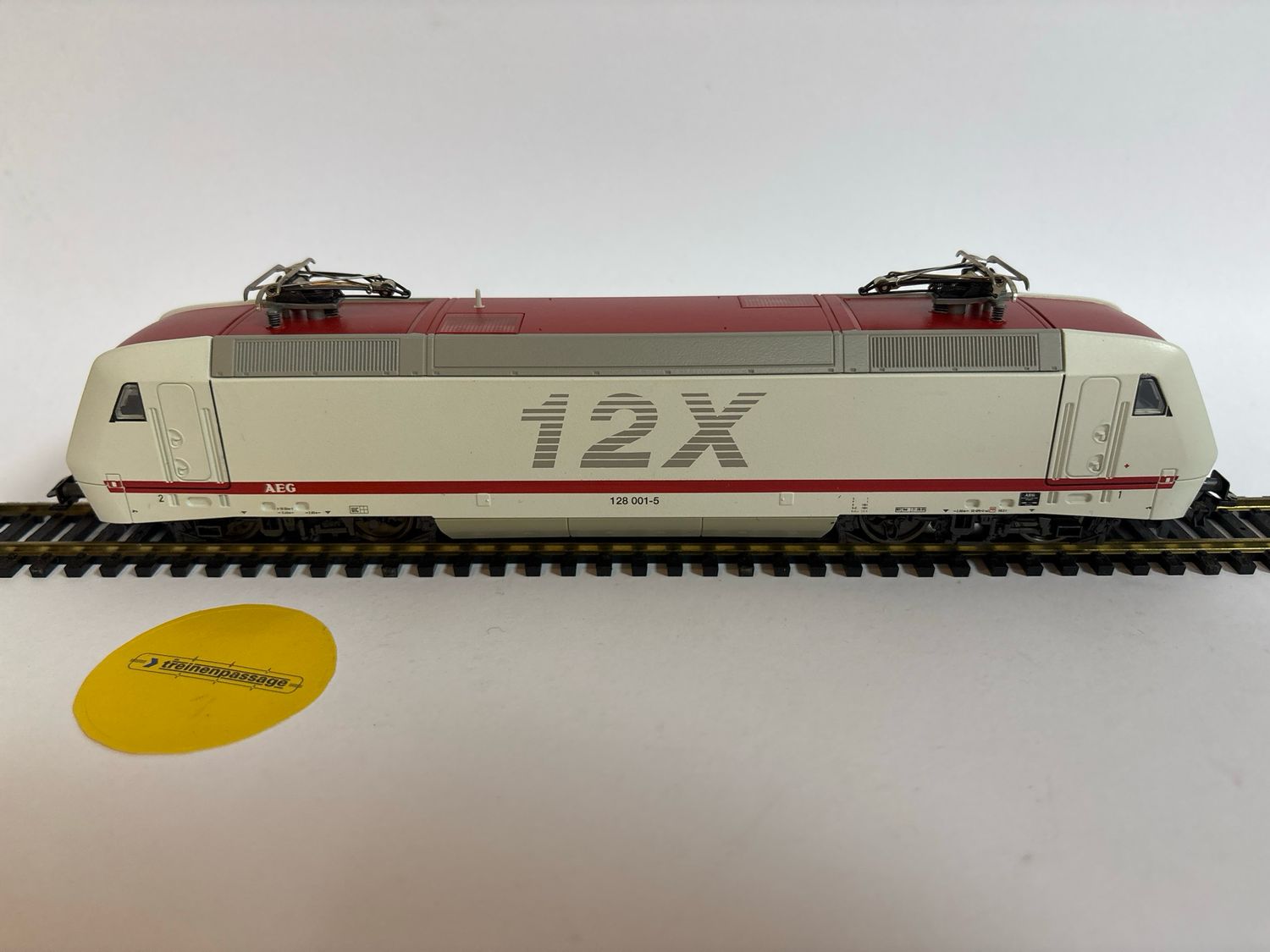 Märklin 3738 - Elektrische locomotief BR 128 &quot;12X AEG&quot;