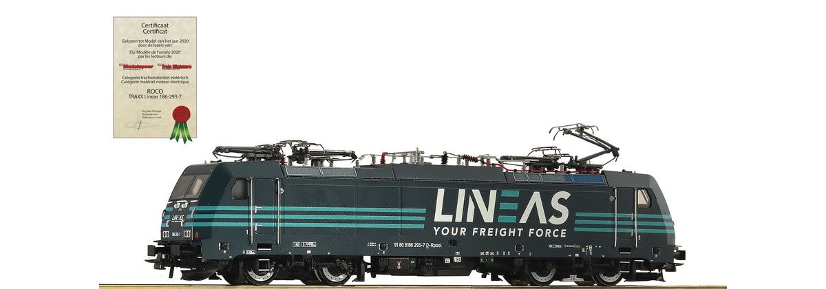 Roco 79215 - ~ Elektrolokomotive BR 186, Lineas