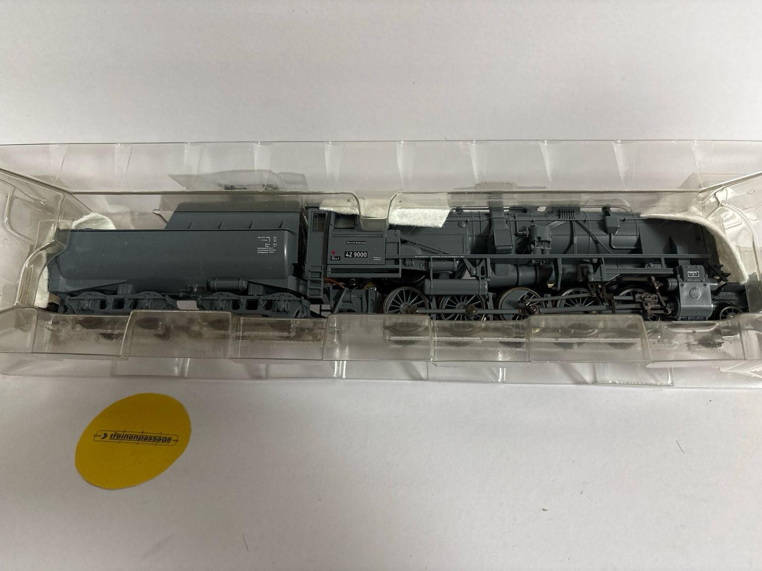 Märklin 39160 - Freight Locomotive with Tender grijs MHI