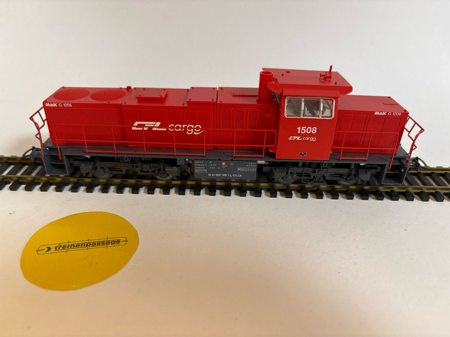 Piko 59293 - ~G1206 Diesel CFL cargo VI Red