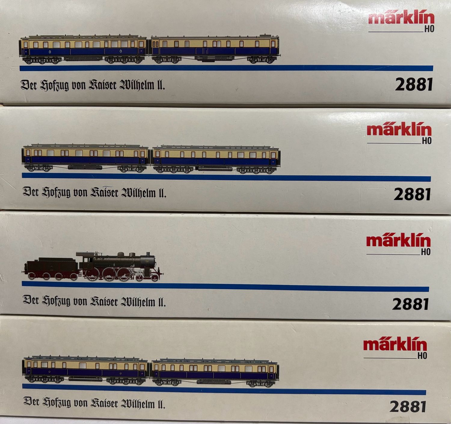 Märklin 2881 - Treinset &quot;Kaiser Wilhem II&quot; KPEV