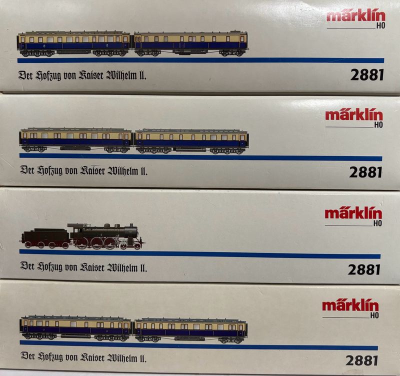 Märklin 2881 - Treinset &quot;Kaiser Wilhem II&quot; KPEV
