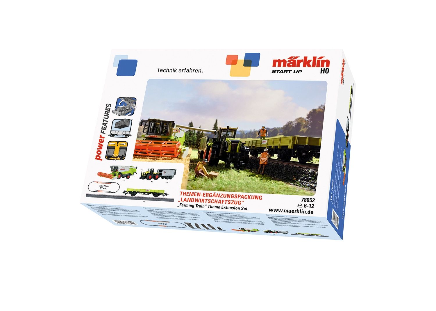 Märklin 78652 - Start up - thema-aanvullingspakket &quot;landbouwtrein&quot;