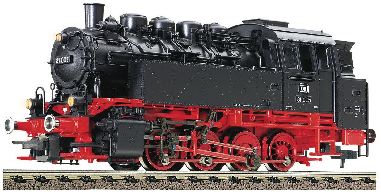 Fleischmann 398181 - ~Steam locomotive BR 81 with integrated digital coupling, DB. (AC)