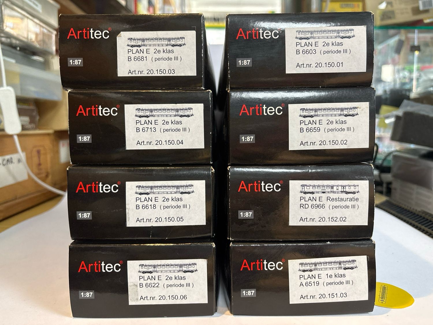 Artitec 20.150/151/152 - Plan E Periode III (stam van 8) NS
