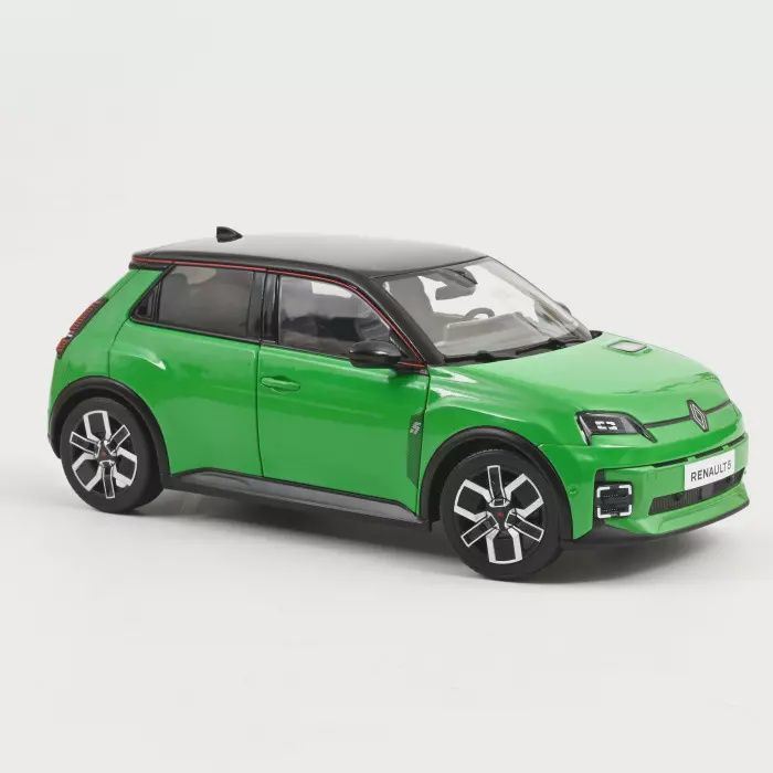 Norev 1:18 - Renault 5 E-Tech Electric 2024 Pop Green and Black