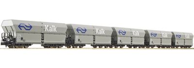 Fleischmann 852213 - 5-teiliges Selbstentladewagen-Set, Bauart Fad, der NS. (N)