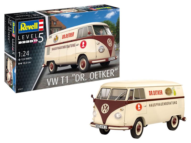 Revell 07677 - VW T1 &quot;Dr. Oetker&quot; 1:24