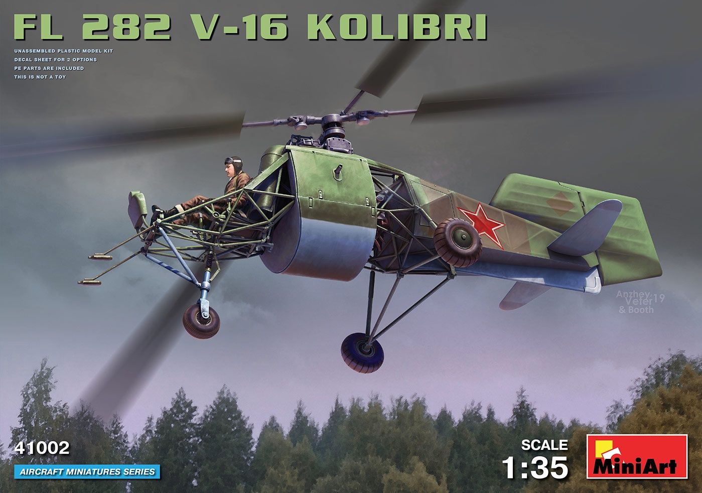 MiniArt 41002 - Fl 282 V-16 Kolibri 1:35