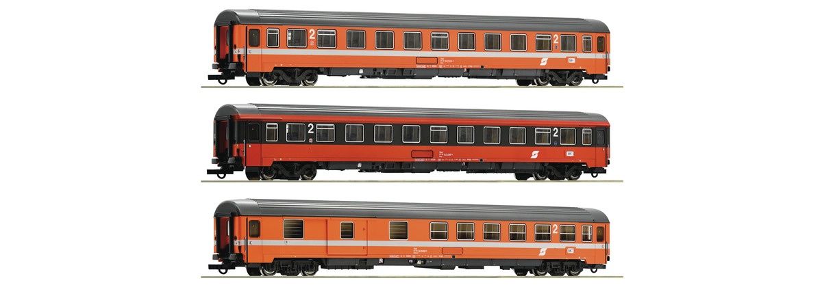 Roco 74043 - 3-tlg. Set 1: EC 60 „Maria Theresia“, ÖBB H0
