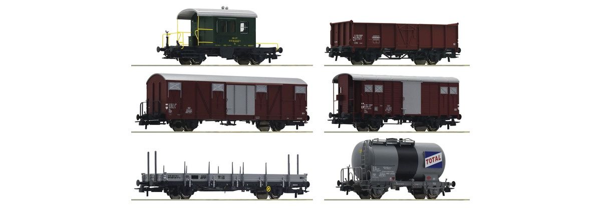 Roco 76051 - 6-tlg. Set: Güterzug „Gotthardbahn“, SBB H0