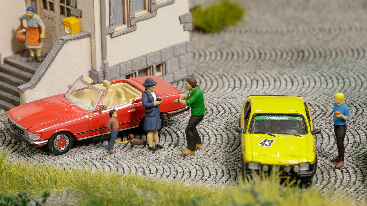 Noch 16600 - Funny-Scenes &quot;Illegaal parkeren&quot; H0