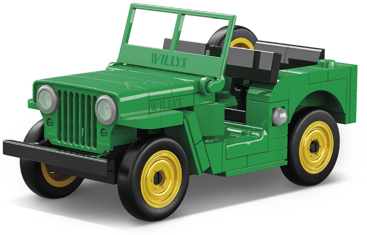 COBI-24517 -  111 PCS YOUNGTIMER /24517/ JEEP WILLYS CJ-2A GR