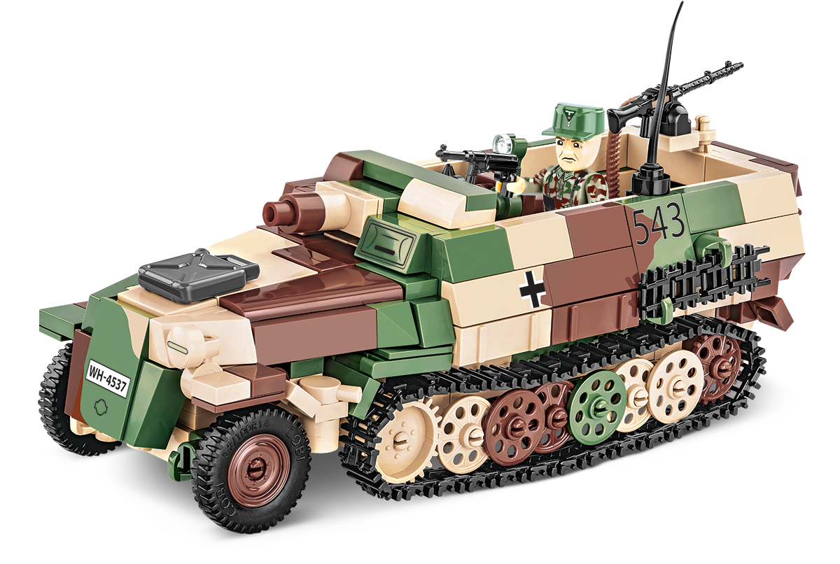 Cobi 2283 - 485 PCS HC WWII /2283/ SD.KFZ.251/9 &quot;STUMMEL&quot;