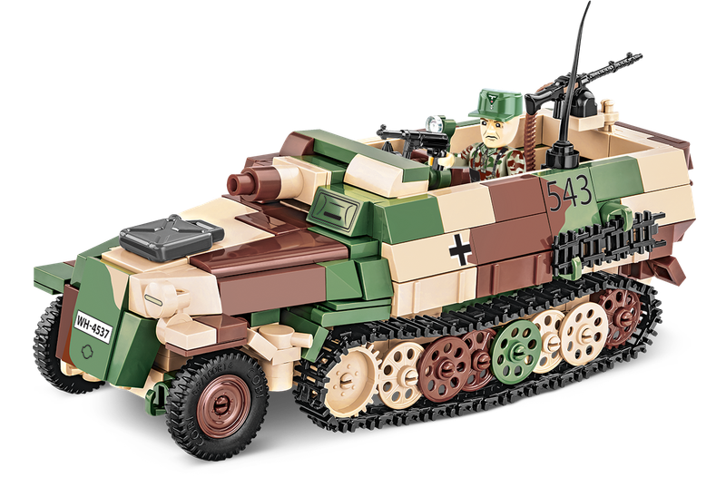 Cobi 2283 - 485 PCS HC WWII /2283/ SD.KFZ.251/9 &quot;STUMMEL&quot;