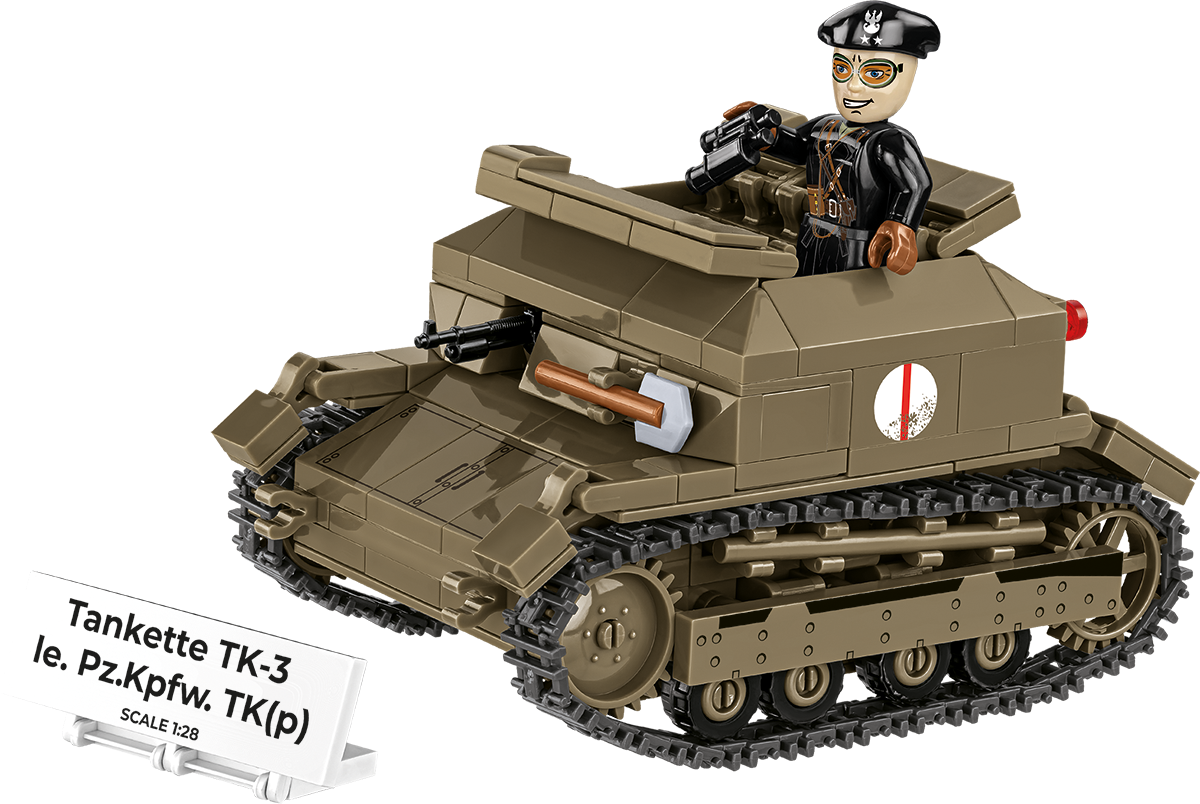 Cobi 2658 - HC WWII /2658/ TANKETTE TK-3/LE.PZKPFW TK 318 KL