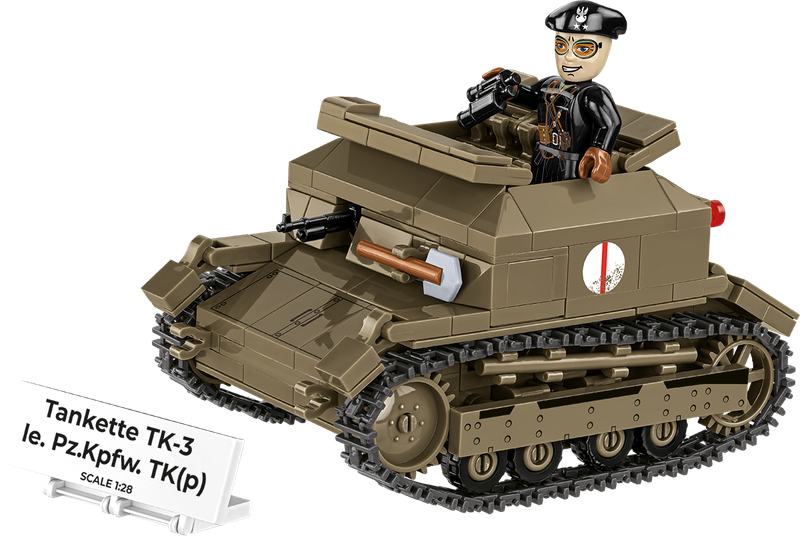 Cobi 2658 - HC WWII /2658/ TANKETTE TK-3/LE.PZKPFW TK 318 KL