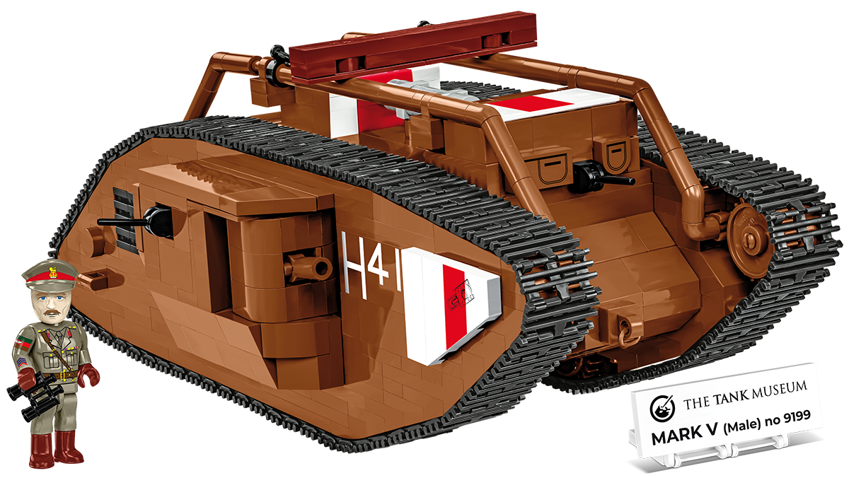 Cobi 2995 - 848 PCS HC GREAT WAR /2995/ MARK V (MALE) N.9199