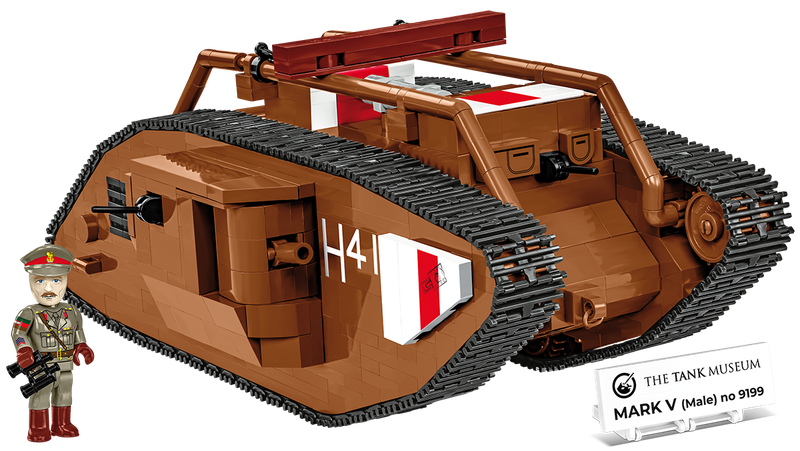 Cobi 2995 - 848 PCS HC GREAT WAR /2995/ MARK V (MALE) N.9199